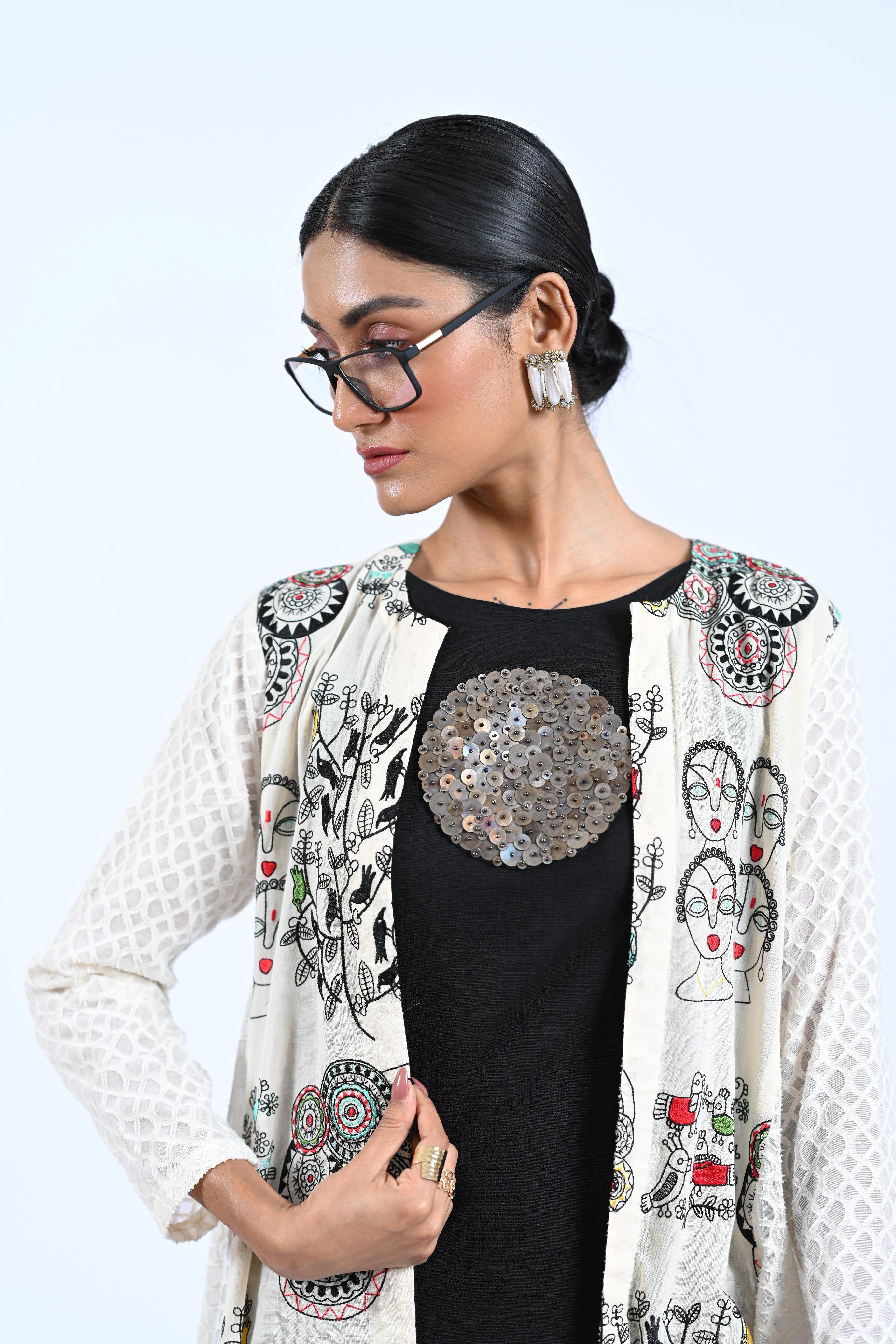 White kaftan  White kaftan