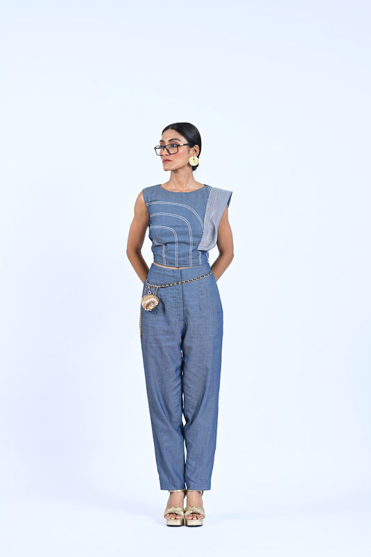 Rivet and Stitch Top