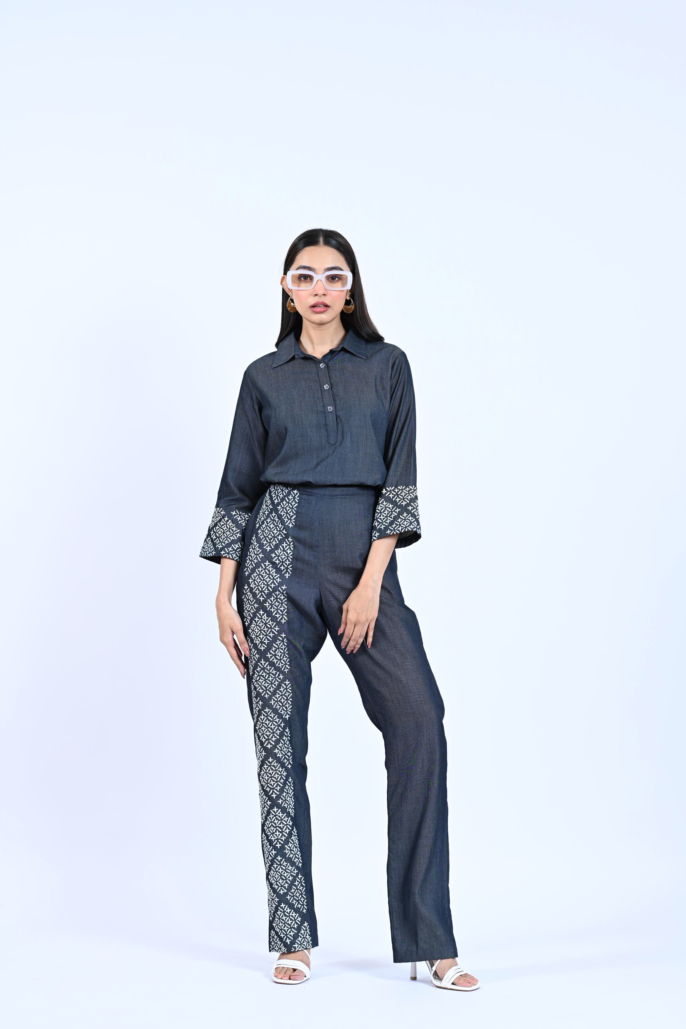 Denim Jumpsuit  Denim Jumpsuit