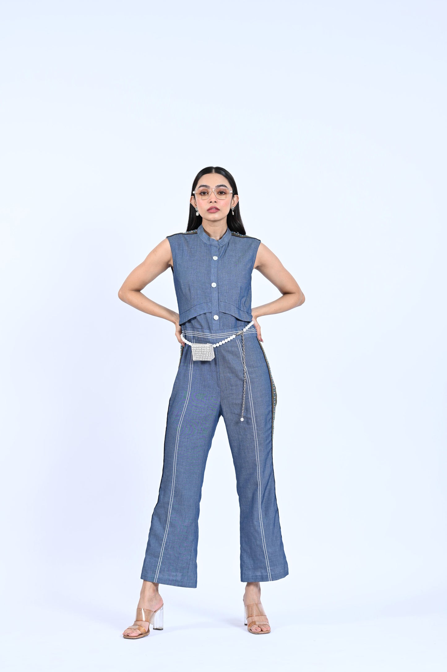Denim Jumpsuits 