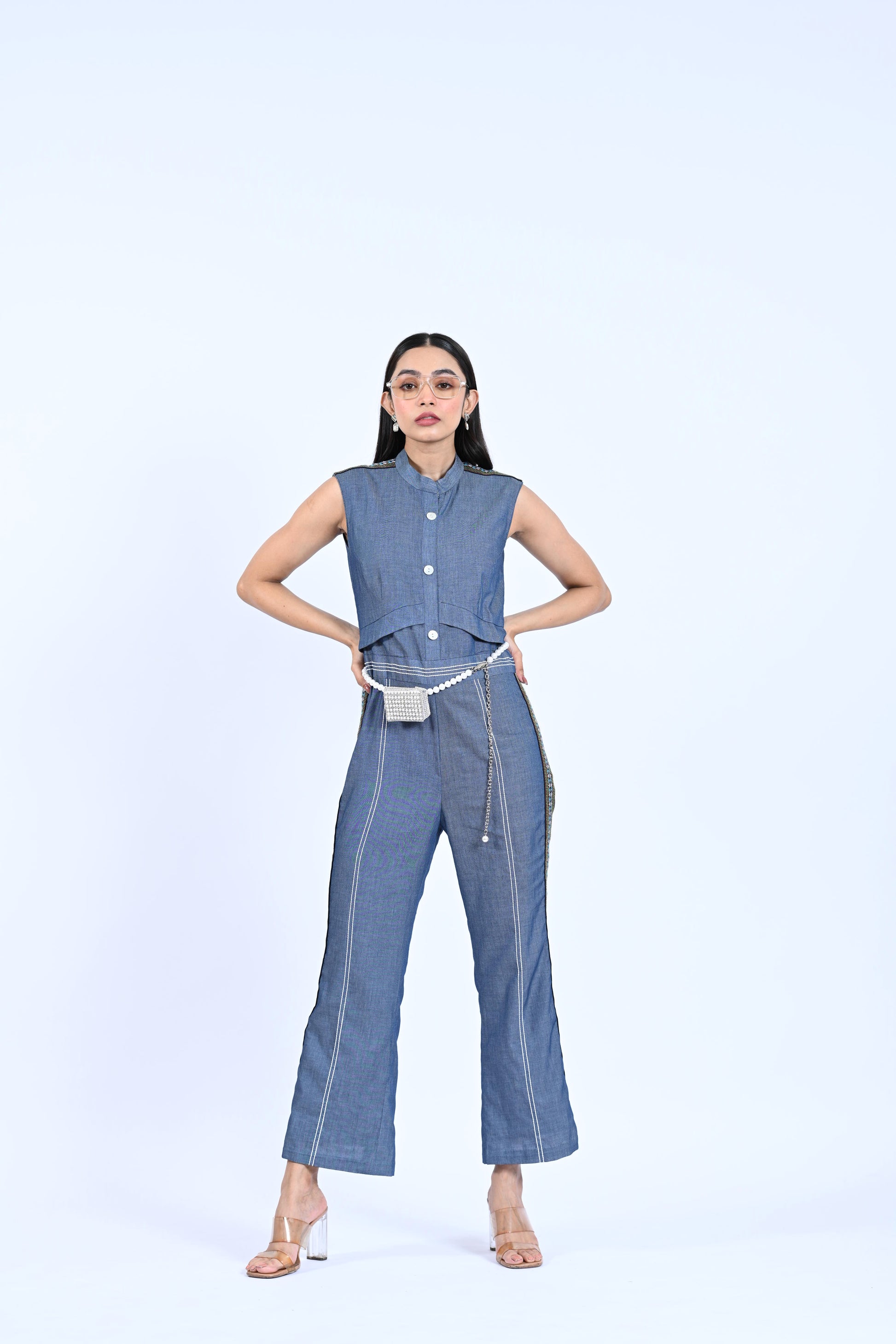 Denim Jumpsuits 