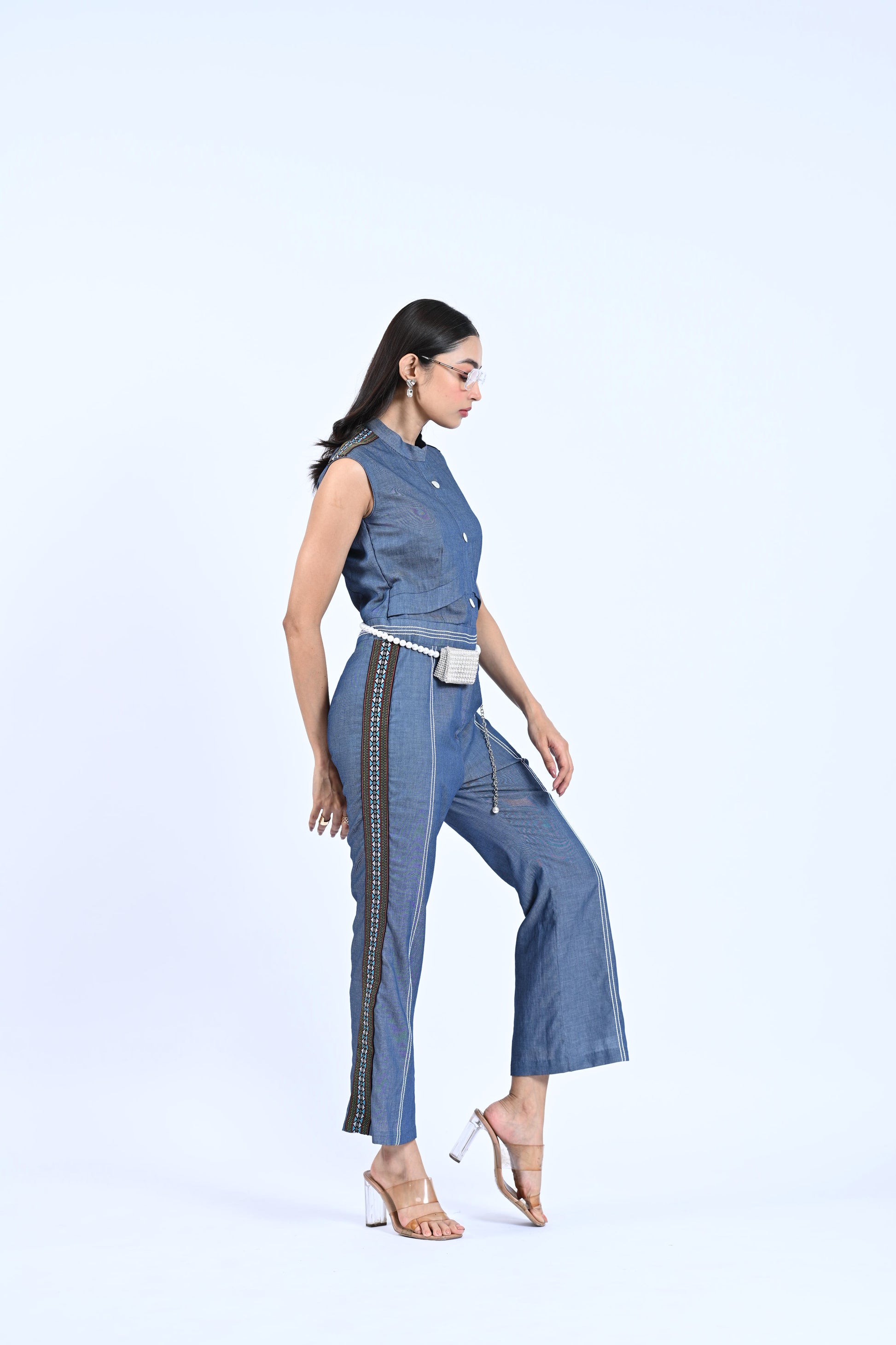 Denim Jumpsuits 