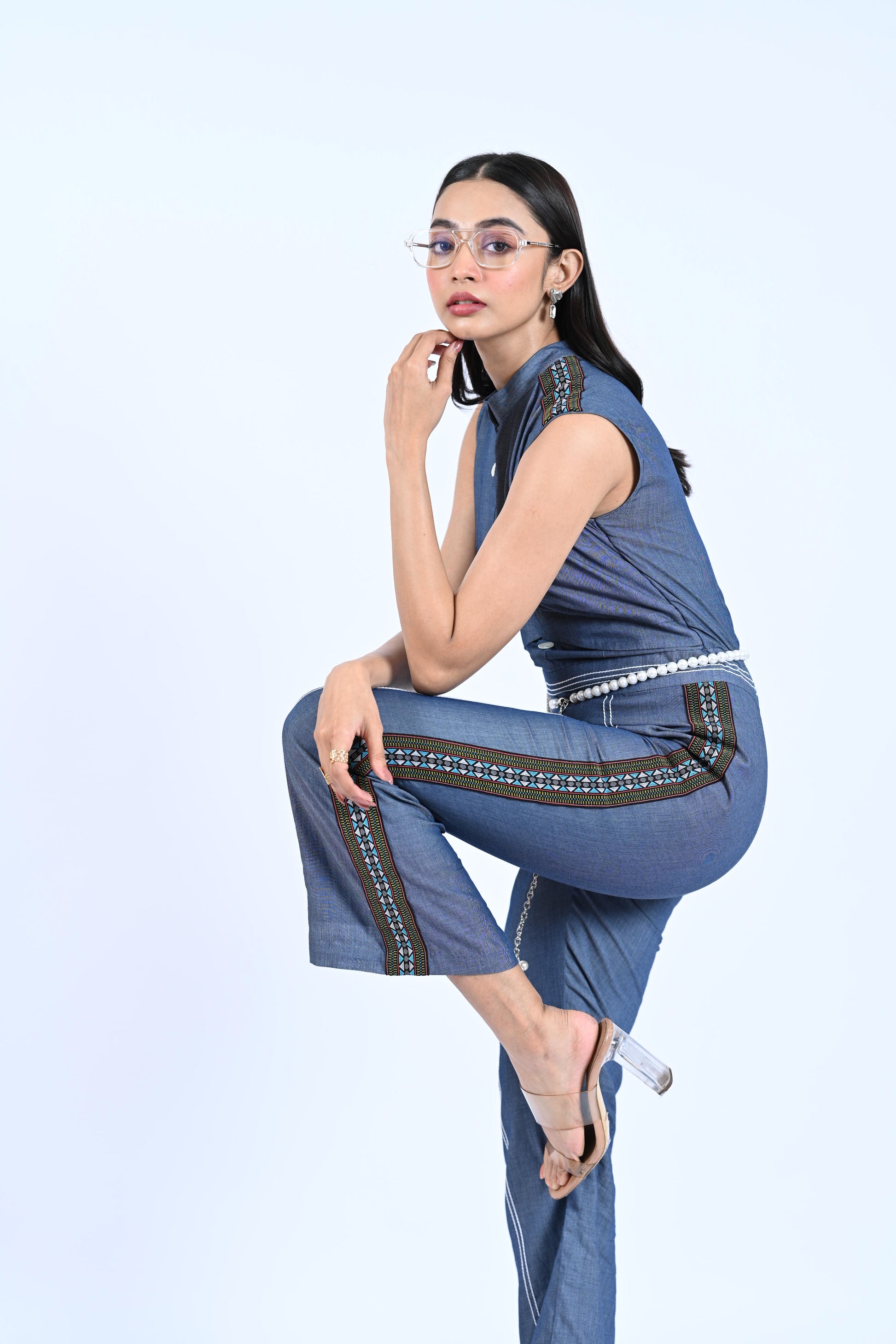 Denim Jumpsuits 