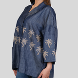 Denim Palm Shirt