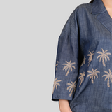 Denim Palm Shirt