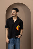 Tholu Fish Shirt Men - Black