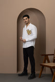 Ghadiyal Shirt Men - White