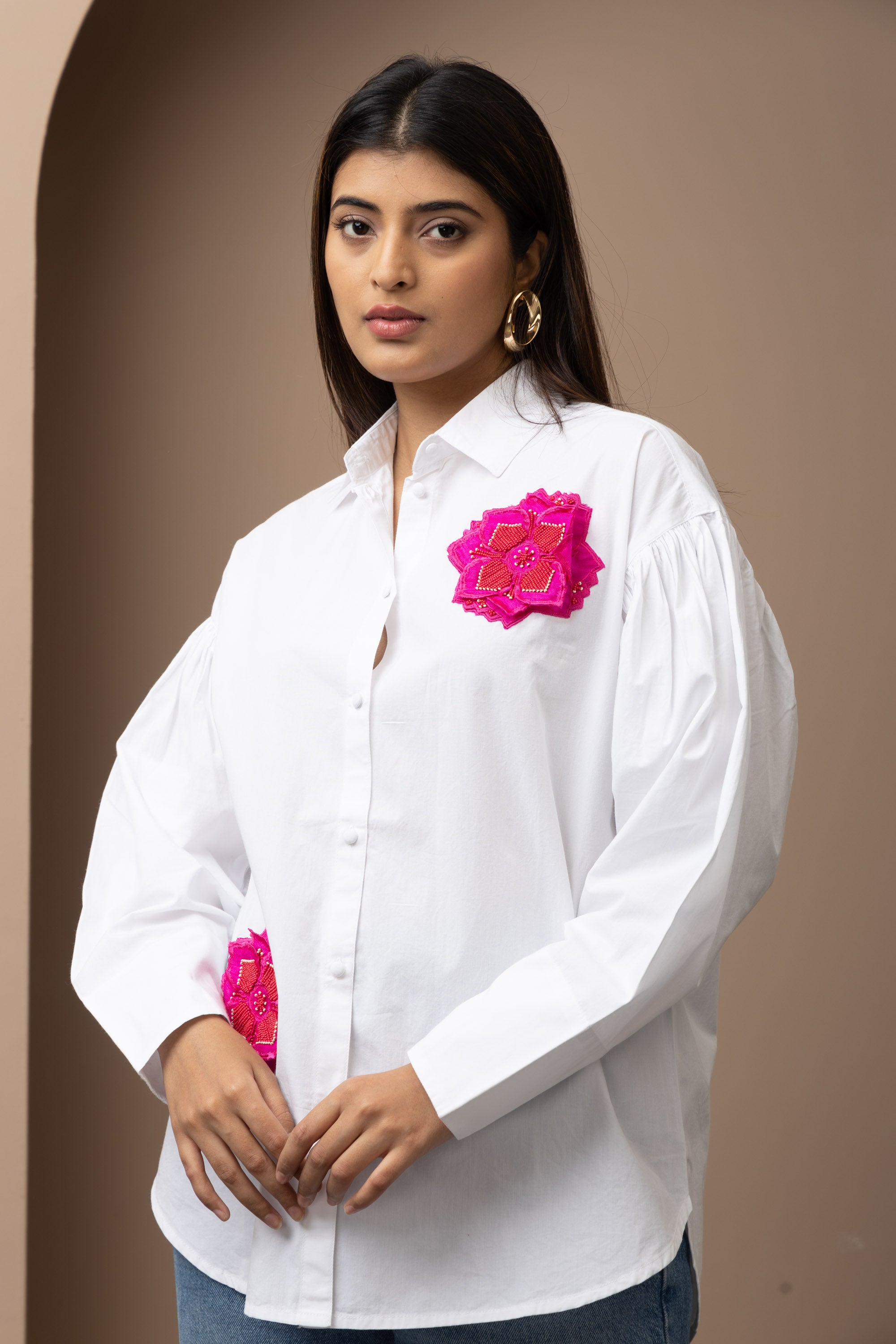 Padma Phool Shirt Women