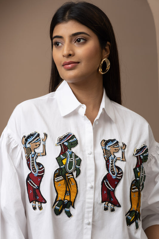 Rythms of Santhal Shirt - Women