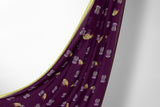 Fluttering Beauty Crepe Saree - Deep Purple