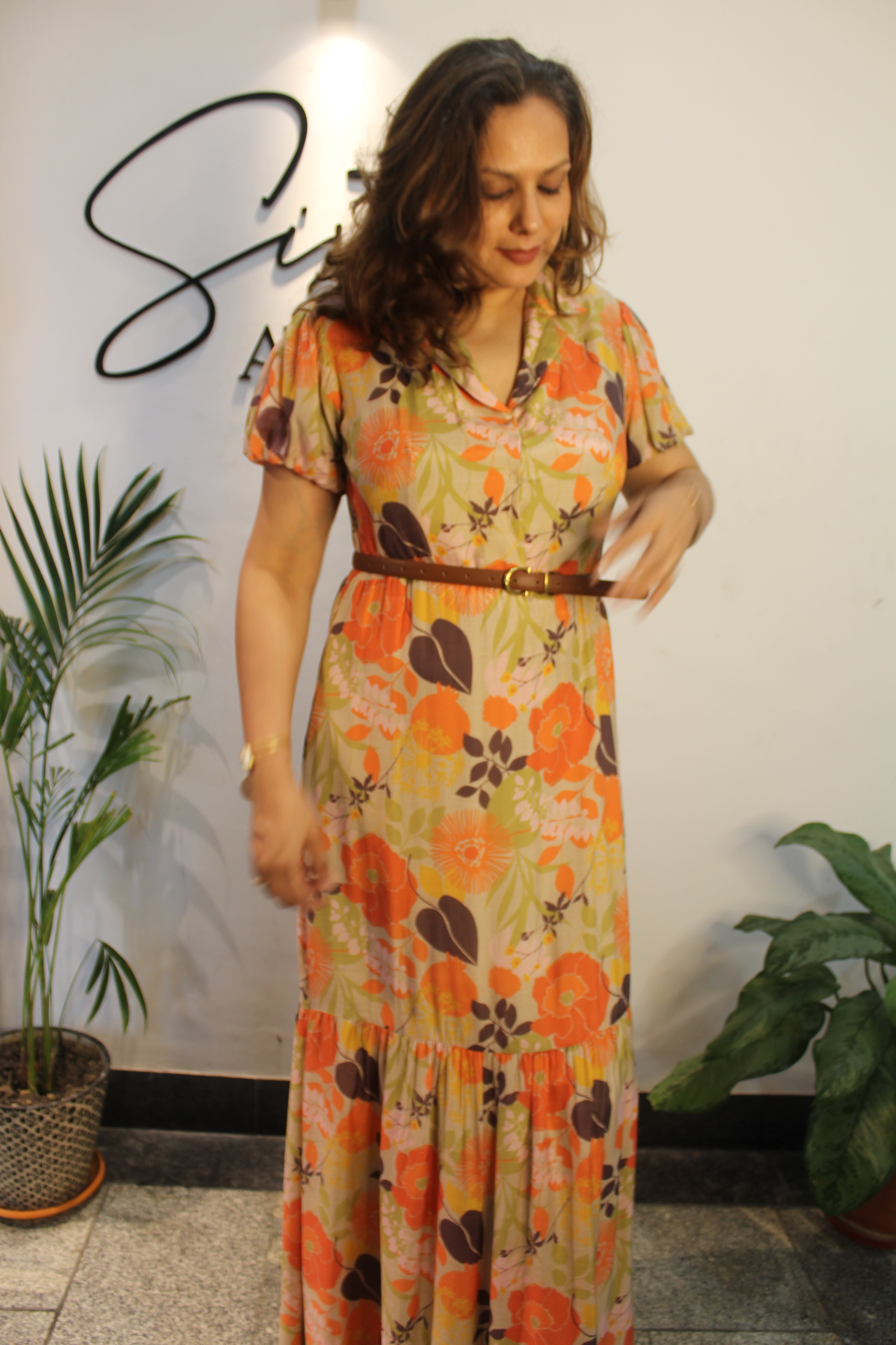 Autumn is Here Maxi Dress