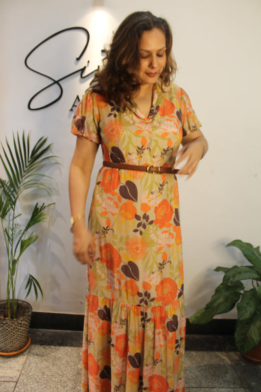 Autumn is Here Maxi Dress