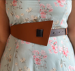 Brown belt for women 