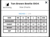 Tan Brown Beetle Shirt