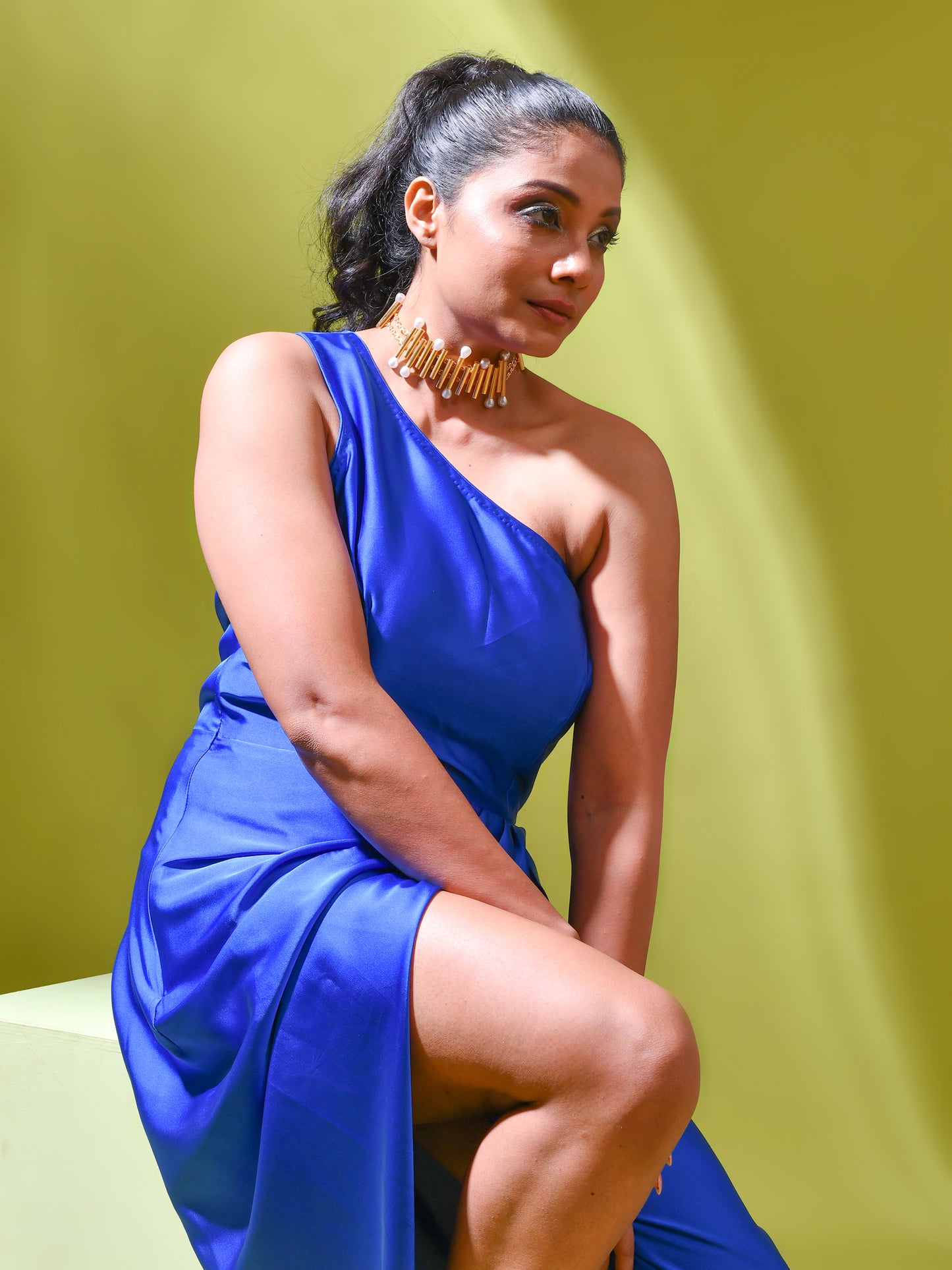 Glassy Glaze Tail Dress